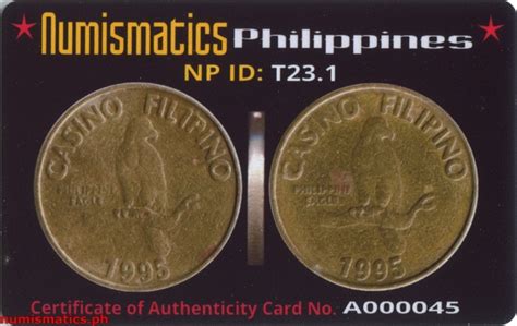 casino filipino 1995 coin value|Casino Filipino Coin: A Valuable Token in the World of Gambling .